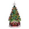 14.5" Light Up Green Village House Christmas Tree -Toys Selection 14.5 LightUpGreenVillageHouseChristmasTree