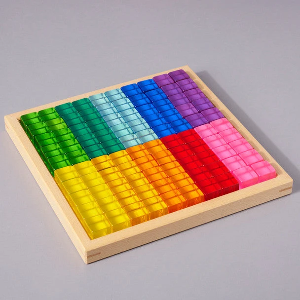 Bauspiel Lucent Cubes (100 Pieces) 5 Bauspiel Lucent Cubes (100 Pieces) - Image 3