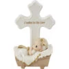 Precious Moments Cradled In His Love Girl Figurine With Cross -Toys Selection 212401