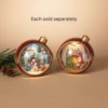 7.75" Battery Operated Lighted Musical Spinning Water Globe With Holiday Figurine -Toys Selection 2588720