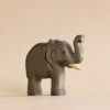 Handmade Holzwald Elephant - Trunk Raised -Toys Selection 2J2A0046