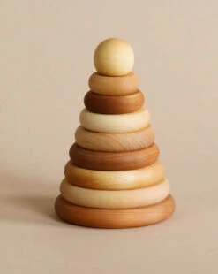 Natural Wooden Stacker