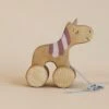 Handmade Wooden Unicorn Pull Toy -Toys Selection 2J2A1826 2
