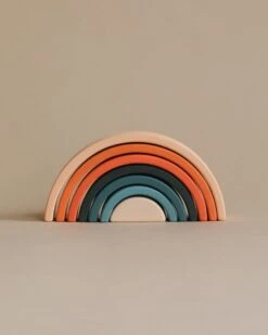 Handmade Mini Rainbow Stacker - Tropics