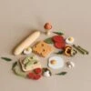 Sabo Concept Handmade Wooden Breakfast Set - Vegetarian -Toys Selection 2J2A2895 2 23359e73 c18c 4a72 b3cd 51381bec66ec