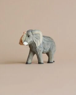 Ferm LIVING Hand Carved Wooden Elephant