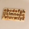 Lowercase Walnut Alphabet Puzzle 1 Lowercase Walnut Alphabet Puzzle -Toys Selection 2J2A4980 2