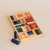 Wooden Rainbow Blocks In Tray - 54 Pcs 2 Wooden Rainbow Blocks In Tray - 54 Pcs -Toys Selection 2J2A6023 2