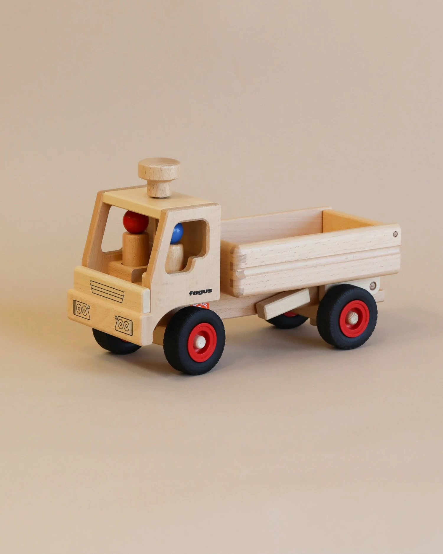 Fagus Wooden Dump Truck 3 Fagus Wooden Dump Truck