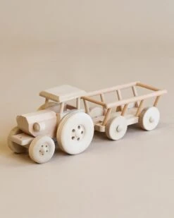 Handmade Wooden Tractor