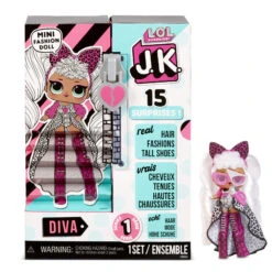 LOL Surprise J.K. Mini Fashion Doll- Diva With 15 Surprises