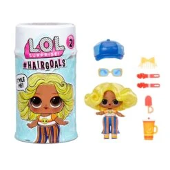 LOL Surprise #Hairgoals Series 2 Doll With Real Hair And 15 Surprises, Accessories, Surprise Dolls