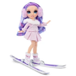 Rainbow High Winter Break Fashion Doll Violet Willow With Accessories -Toys Selection 574804 Winter Break Fashion Doll Violet Willow2