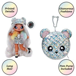 Na! Na! Na! Surprise Na Na Na Surprise 2-in-1 Soft Fashion Doll Glam Series - Ari Prism 13 Na! Na! Na! Surprise Na Na Na Surprise 2-in-1 Soft Fashion Doll Glam Series - Ari Prism -Toys Selection 575450 NaNaNaGlamSeriesAriPrism2