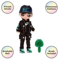 Na! Na! Na! Surprise Na Na Na Surprise Teens Fashion Doll – Parker Scorch, Dragon Inspired -Toys Selection 575528 NaNaNaTeensParkerScorch2