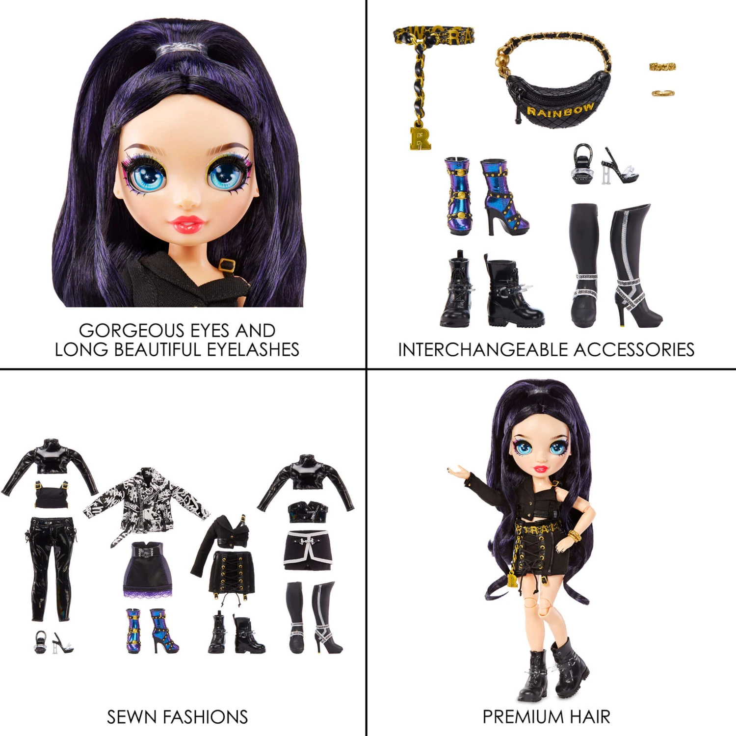 Rainbow High Shadow High Special Edition Ainsley Fashion Doll Playset 6 Rainbow High Shadow High Special Edition Ainsley Fashion Doll Playset - Image 4
