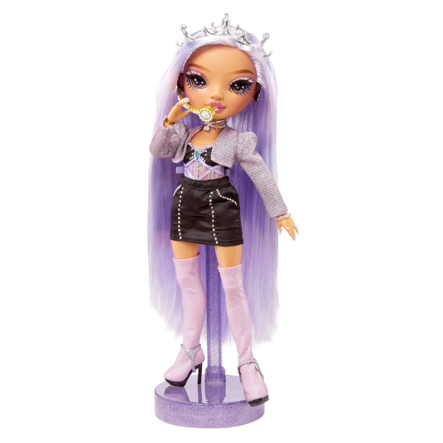 Rainbow Vision Rainbow High Royal Three K-pop – Tiara Song (Purple Lilac) Fashion Doll 3 Rainbow Vision Rainbow High Royal Three K-pop – Tiara Song (Purple Lilac) Fashion Doll