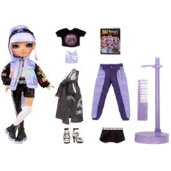 Rainbow Vision Rainbow High Royal Three K-Pop – Tessa Park (Periwinkle Blue) Fashion Doll 12 Rainbow Vision Rainbow High Royal Three K-Pop – Tessa Park (Periwinkle Blue) Fashion Doll -Toys Selection 578437 Royal Three K pop Tessa Park4