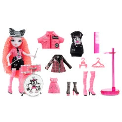 Rainbow High Rainbow Vision Shadow High - Mara Pinkett -Toys Selection 582748 Vision Shadow HighMara Pinkett