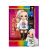 Rainbow High Jr High Special Edition Amaya Raine - 9" Rainbow Posable Fashion Doll 2 Rainbow High Jr High Special Edition Amaya Raine - 9" Rainbow Posable Fashion Doll -Toys Selection 582953 Amaya Raine5