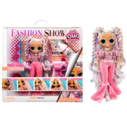 LOL Surprise OMG Fashion Show Hair Edition Twist Queen Fashion Doll With Transforming Hair