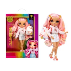 Rainbow High Jr High Special Edition Kia Hart - 9" Pink Posable Fashion Doll
