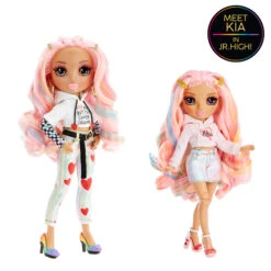 Rainbow High Jr High Special Edition Kia Hart - 9" Pink Posable Fashion Doll 13 Rainbow High Jr High Special Edition Kia Hart - 9" Pink Posable Fashion Doll -Toys Selection 590781 Special Edition Kia Hart1