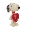 Jim Shore Peanuts Mini Snoopy Wearing Red Heart Sign Figurine -Toys Selection 6011953