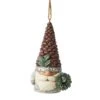 Jim Shore Heartwood Creek Woodland Gnome Pinecone Ornament -Toys Selection 6012689