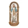 7.25" Our Lady Of Grace Water Font Figurine 1 7.25" Our Lady Of Grace Water Font Figurine -Toys Selection 62828