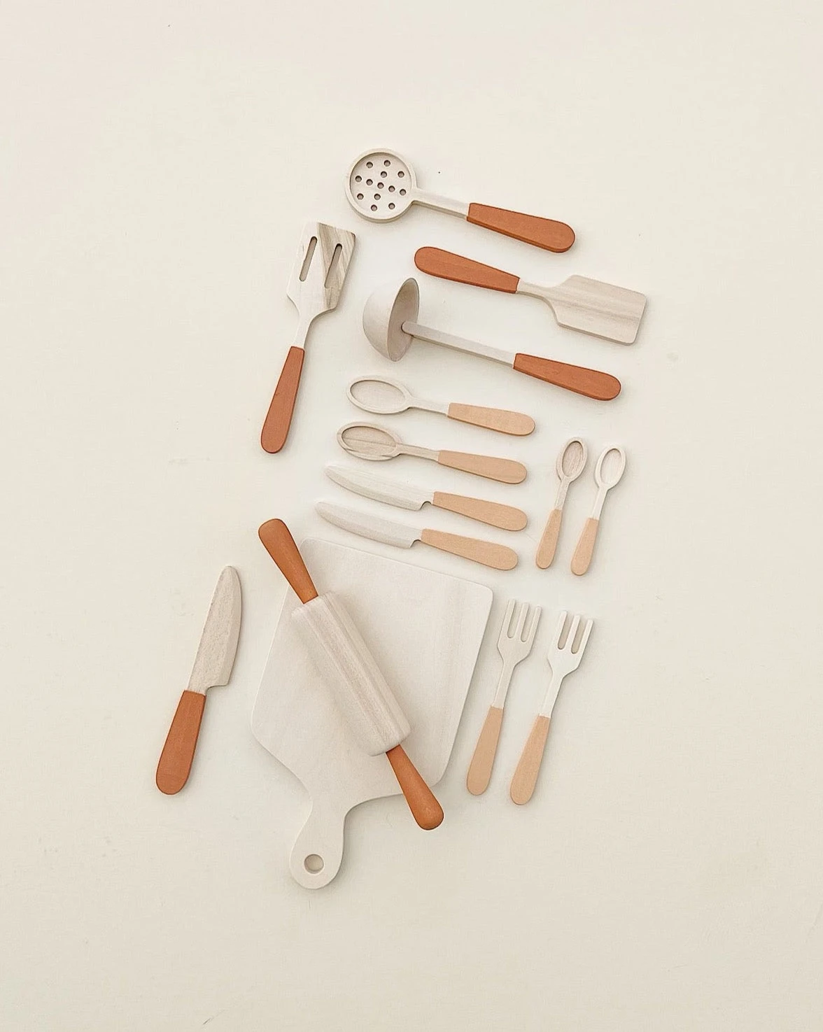15-Piece Wooden Kitchen Utensils 4 15-Piece Wooden Kitchen Utensils - Image 2