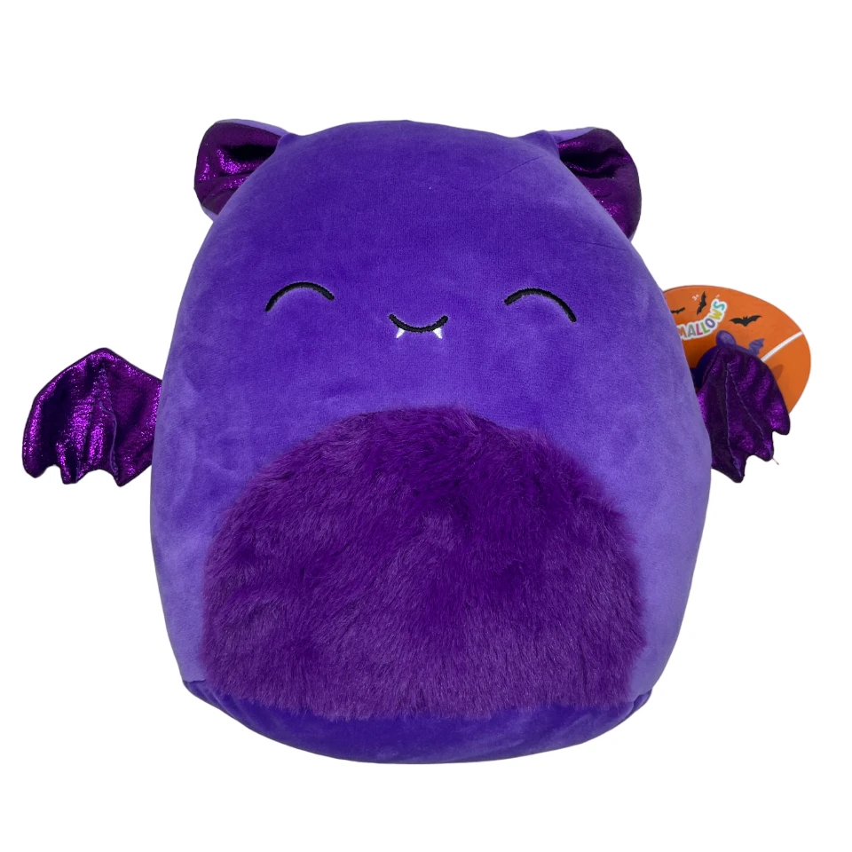 Halloween Squishmallow Blas The Bright Purple Bat 8" Stuffed Plush By Kelly Toy 4 Halloween Squishmallow Blas The Bright Purple Bat 8" Stuffed Plush By Kelly Toy - Image 2