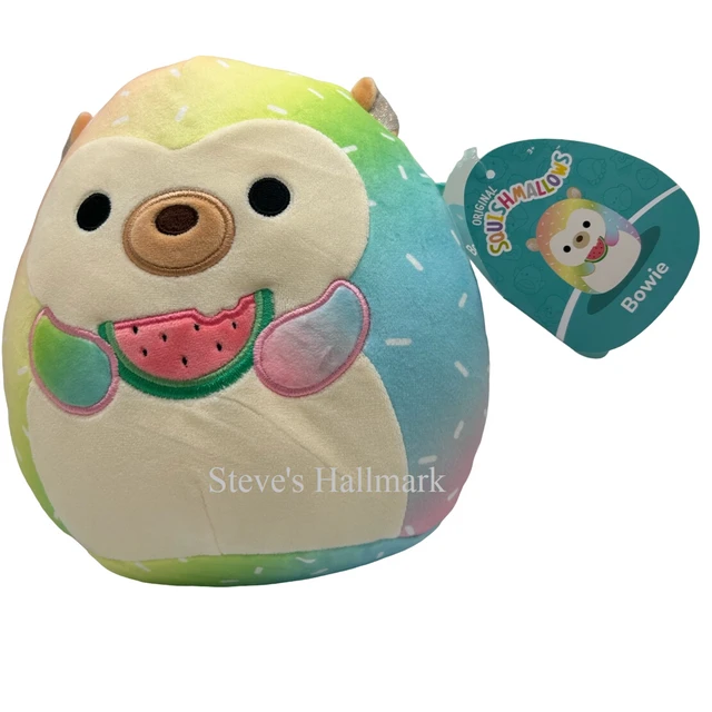 Squishmallow Bowie Tie-Dye Hedgehog With Watermelon I Got That 5" Stuffed Plush By Kelly Toy 3 Squishmallow Bowie Tie-Dye Hedgehog With Watermelon I Got That 5" Stuffed Plush By Kelly Toy