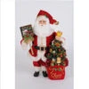 Karen Didion Lighted Season To Wine Santa 16" 2 Karen Didion Lighted Season To Wine Santa 16" -Toys Selection CC16 257
