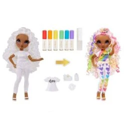 Rainbow High Color & Create DIY Fashion Doll - Purple Eyes/Curly Hair