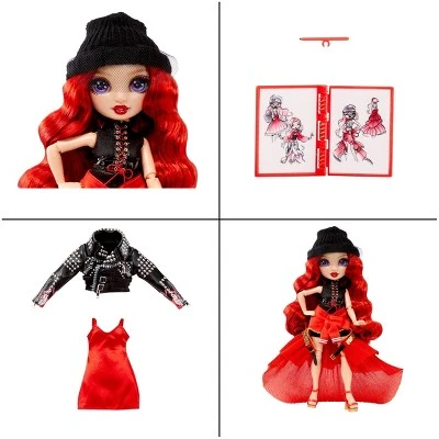 Rainbow High Fantastic Fashion Ruby Anderson 11" Fashion Doll W/ Playset 6 Rainbow High Fantastic Fashion Ruby Anderson 11" Fashion Doll W/ Playset - Image 4