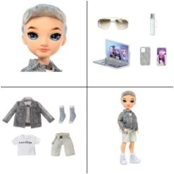 Rainbow High Aidan - Purple Boy Fashion Doll -Toys Selection GUEST 9ddee40a 77cc 480e 93e8 0e3e3d4dee4a