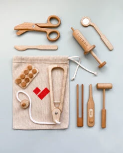 Handmade Wooden Medical Kit -Toys Selection IMG 8621