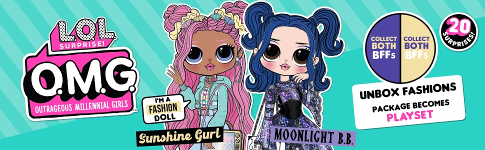 LOL Surprise OMG Moonlight B.B. Fashion Doll - Dress Up Doll Set With 20 Surprises 7 LOL Surprise OMG Moonlight B.B. Fashion Doll - Dress Up Doll Set With 20 Surprises - Image 6