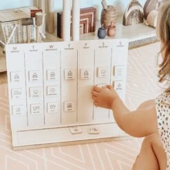 Second Scout | Magnetic Agenda Calendar -Toys Selection LittleAgenda13 our.dandelion.days