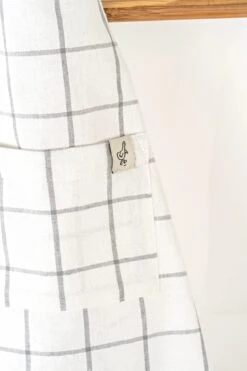 Children's Apron -Toys Selection Milton and Goose Kids Apron Gray Detail 1296x jpg