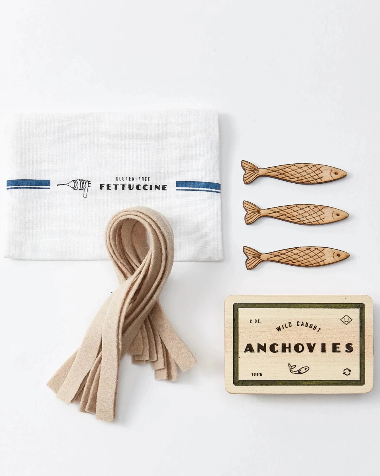 Milton & Goose Pasta Play Food Set 3 Milton & Goose Pasta Play Food Set