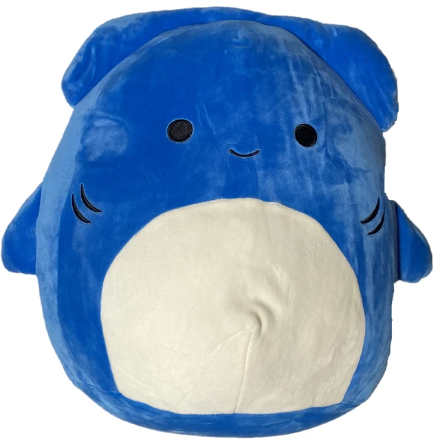 Squishmallow Nitro The Blue Hammerhead Shark 12" Stuffed Plush By Kelly Toy 3 Squishmallow Nitro The Blue Hammerhead Shark 12" Stuffed Plush By Kelly Toy