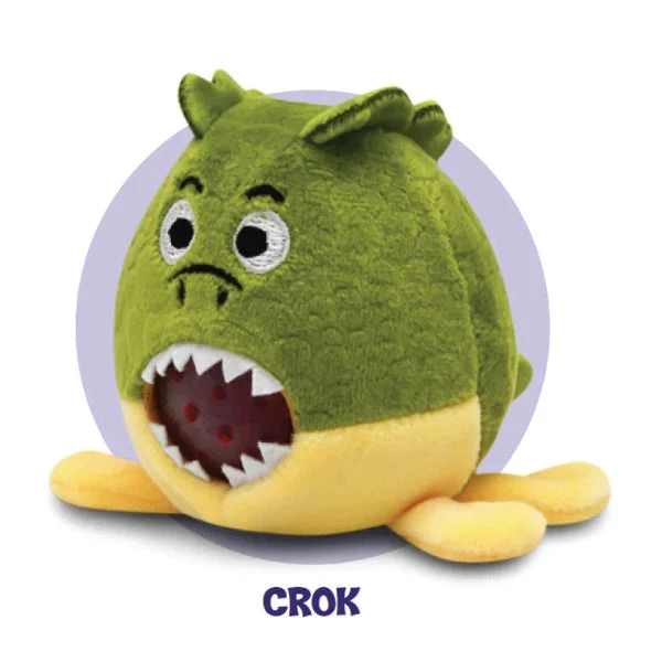 PBJ's Plush Ball Jellies Crok The Crocodile 3 PBJ's Plush Ball Jellies Crok The Crocodile