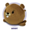 PBJ's Plush Ball Jellies Woody The Beaver
