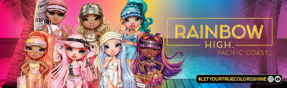 Rainbow High Pacific Coast Finn Rosado- Rose Gold Boy Doll With Pool Accessories Playset 8 Rainbow High Pacific Coast Finn Rosado- Rose Gold Boy Doll With Pool Accessories Playset - Image 6