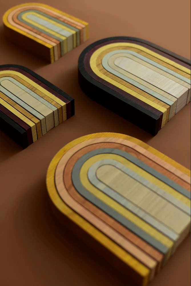 MinMin Copenhagen Big Rainbow Stacker 5 MinMin Copenhagen Big Rainbow Stacker - Image 3