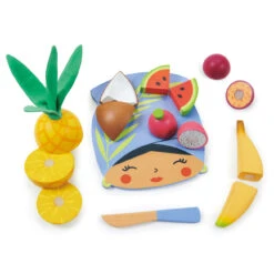 Tender Leaf Toys Tropical Fruit Chopping Board 8 Tender Leaf Toys Tropical Fruit Chopping Board -Toys Selection TL8281 tropical fruit chopping board 1 1296x jpg