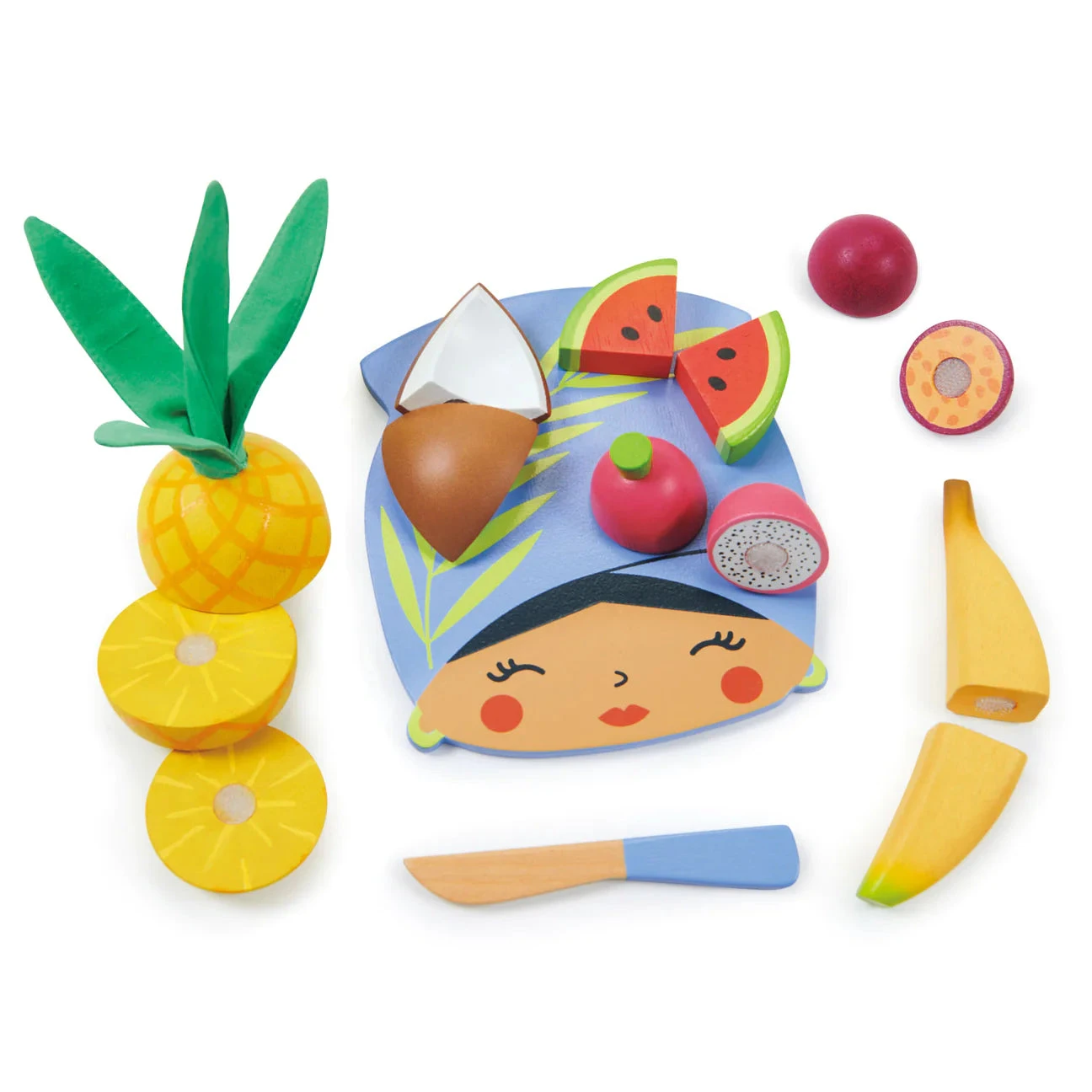 Tender Leaf Toys Tropical Fruit Chopping Board 5 Tender Leaf Toys Tropical Fruit Chopping Board - Image 3