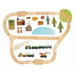 Tender Leaf Toys Wild Pines Train Set -Toys Selection TL8702 wild pines train set 10 jpg